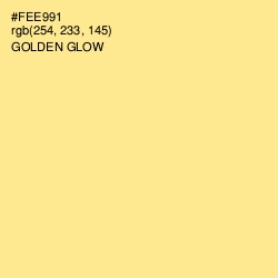 #FEE991 - Golden Glow Color Image